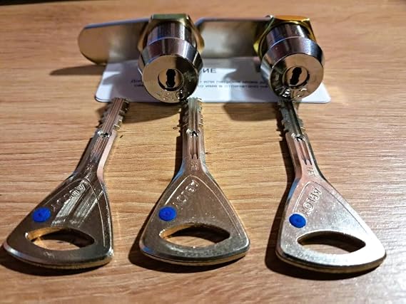 2 X Abloy CL100T Protec2 Cam Locks Keyed Alike