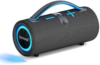 Portable Speakers Bluetooth Wireless, 60W Waterproof Bluetooth Speaker Loud with 360 HD SoundBT 5.4All Day PlayIPX6Stereo PairingEQHands-Free, Outdoor Speaker for PartyHomeGolf