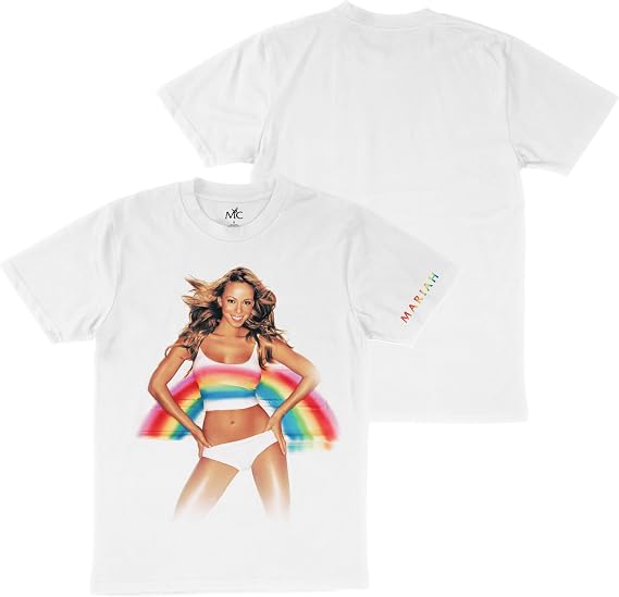 Mariah Carey Official Merch Rainbow T-Shirt