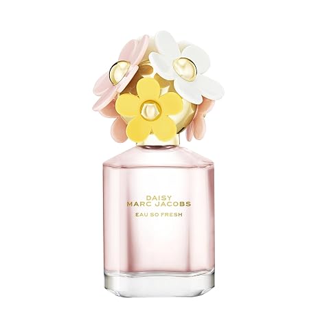 Marc Jacobs Daisy Eau So Fresh Eau de Toilette Fresh Floral Women's Perfume With Notes of Raspberry, Wild Rose, Grapefruit & Soft Musks