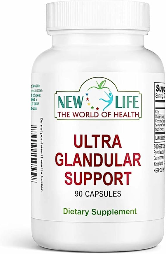 New Life Glandular Balance Support, Thyroid Support, 90 Capsules