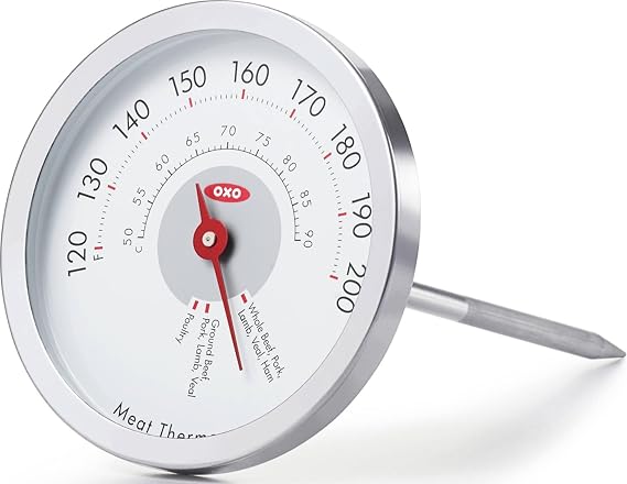 OXO Good Grips Chef's Precision Analog Leave-In Meat Thermometer