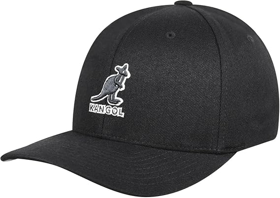 Kangol 3D Wool Flexfit Baseball - Black/Black/S/M