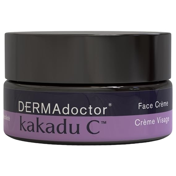 DERMAdoctor Vitamin C Face Cream for Fine Lines & Wrinkles, 1 oz