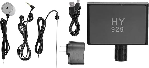Enhanced Ultra-Sensitive Wall-Penetrating Contact/High-Intensity Acoustic Amplified Water Pipe Leak Monitoring Device/Probe Microphone Amplification System