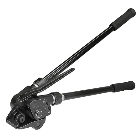 Heavy Duty Banding Strapping Tensioner Manual Packaging Tools Windlass for 1"-1 1/4" Width Metal Steel Strapping Coil