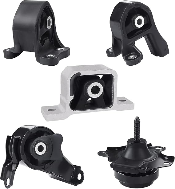 JDMON 5Pcs Engine Motor Mount Replacement for 2002-2006 Honda CRV 2.4L