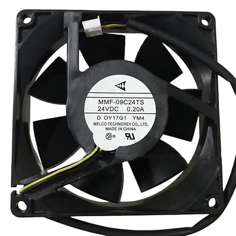 MMF-09C24TS YM4 ELOMILE Fan MMF-09C24TS-YM4 24V 0.20A 3-Wire Cooling Fan