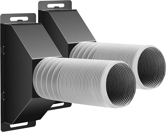 Briidea One-Way Exclusion Tube for Unwanted Guests Humane Outdoor Exit Solution for Attics, Vents, and Wall Gaps, 2 Pack