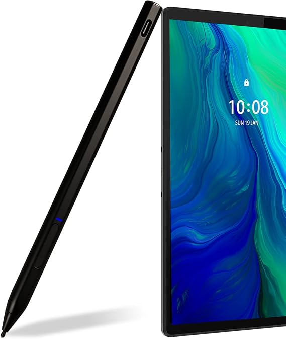 MPP 2.0 Stylus Pen for HP Envy X360 Specter X360 Pavilion x360 2-in-1 Laptop 4096 Pressure Sensitivity Palm Rejection Genuine Digital HP Pen Replacement Black