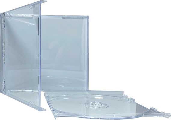 mediaxpo 10 Standard Clear CD Jewel Case (Unassembled)