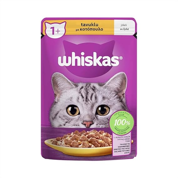 Whiskas Chicken Bag Cat Wet Food 85G Single Pack