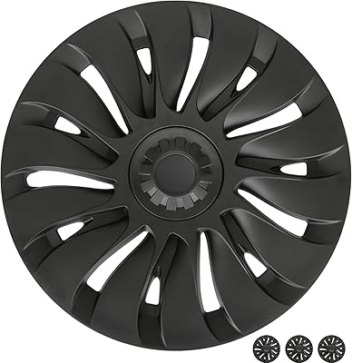 Wheel Covers for Tesla Model Y Accessories 2024 19 Inch 4 Pcs Rim Protector Wheel Cover Replacement Compatible with Tesla Y 2024 2023 2022 2021, NOT for Model Y Juniper 2026