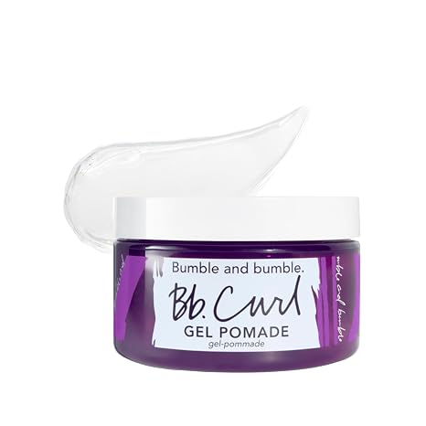 Bumble and bumble. Curl Gel Pomade | Adds Shine and Definition to Coily, Curly, Wavy Hair | Anti Frizz | Adds Shine | With Jojoba, Avocado + Coconut Oil | Standard Size, 3.4 Fl Oz