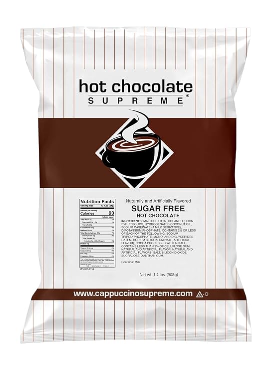 Hot Chocolate Supreme 1.2 lb bag Sugar Free Instant Hot Chocolate Mix