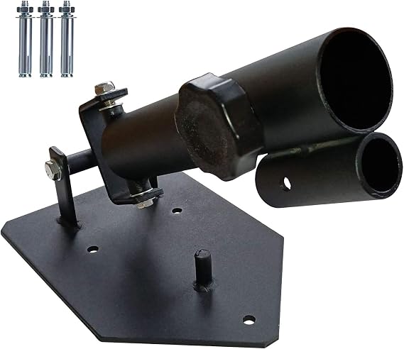 MARSAFIT Landmine Base Portable Barbell, Deluxe T bar Row Attachment, landmine Attachment for Barbell fits 1 Inch Standard and 2 Inch Bars