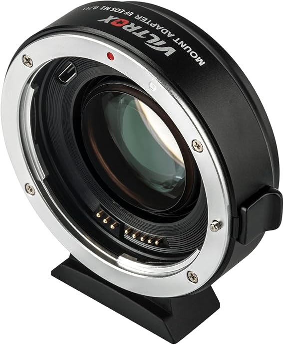 VILTROX EF-EOS M2 Speed Booster 0.71x Canon EF Lens to EF-M Mount Speedbooster for Canon m50 ii m6 ii m200 m50 m6 m5