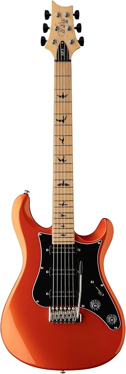 PRS SE NF3 Maple Fretboard Guitar, Metallic Orange