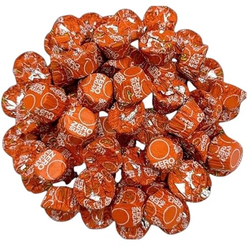 Zero Sugar Chocolate Miniature Peanut Butter Cups-1.5 lbs Deliciously Crafted for a Guilt-Free Indulgence-Perfect for Health-Conscious Chocolate Lovers-24 oz