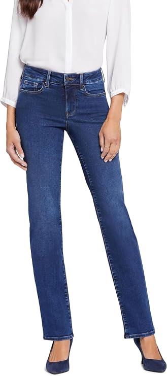 NYDJ Women's Petite Marilyn Straight Jean