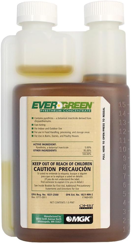 Evergreen Pyrethrum Concentrate, One Pint