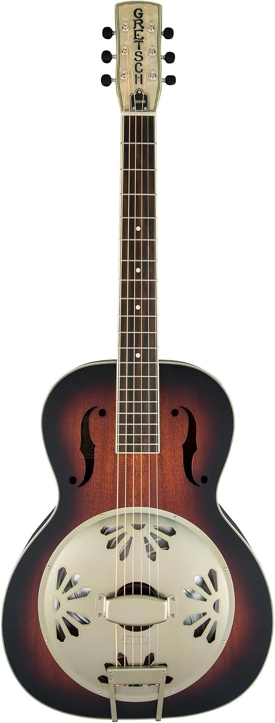 Gretsch G9240 Alligator Biscuit Round-Neck Acoustic Resonator Guitar - 2-Color Sunburst | 2 Color Sunburst