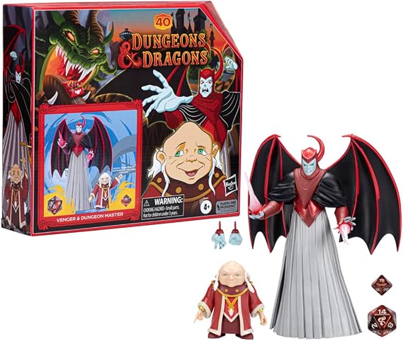 Dungeons & Dragons Cartoon Classics Scale Dungeon Master & Venger