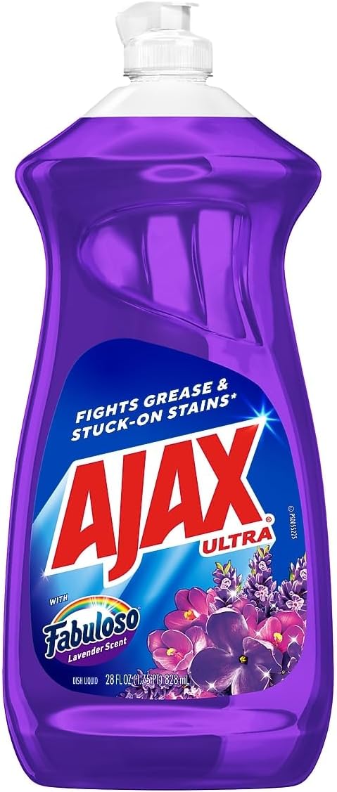 Ajax Ultra Dish Soap, Fabuloso Lavender, 28 fl. oz. (61037540)