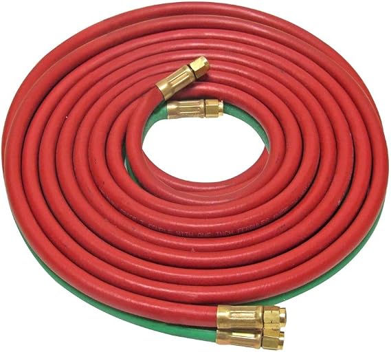 Uniweld H33A Oxyacetylene Twin Welding Hose, 25-Feet X 3/16-Inch