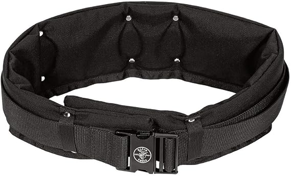 Klein Tools 5704M PowerLine Padded Tool Belt, Medium