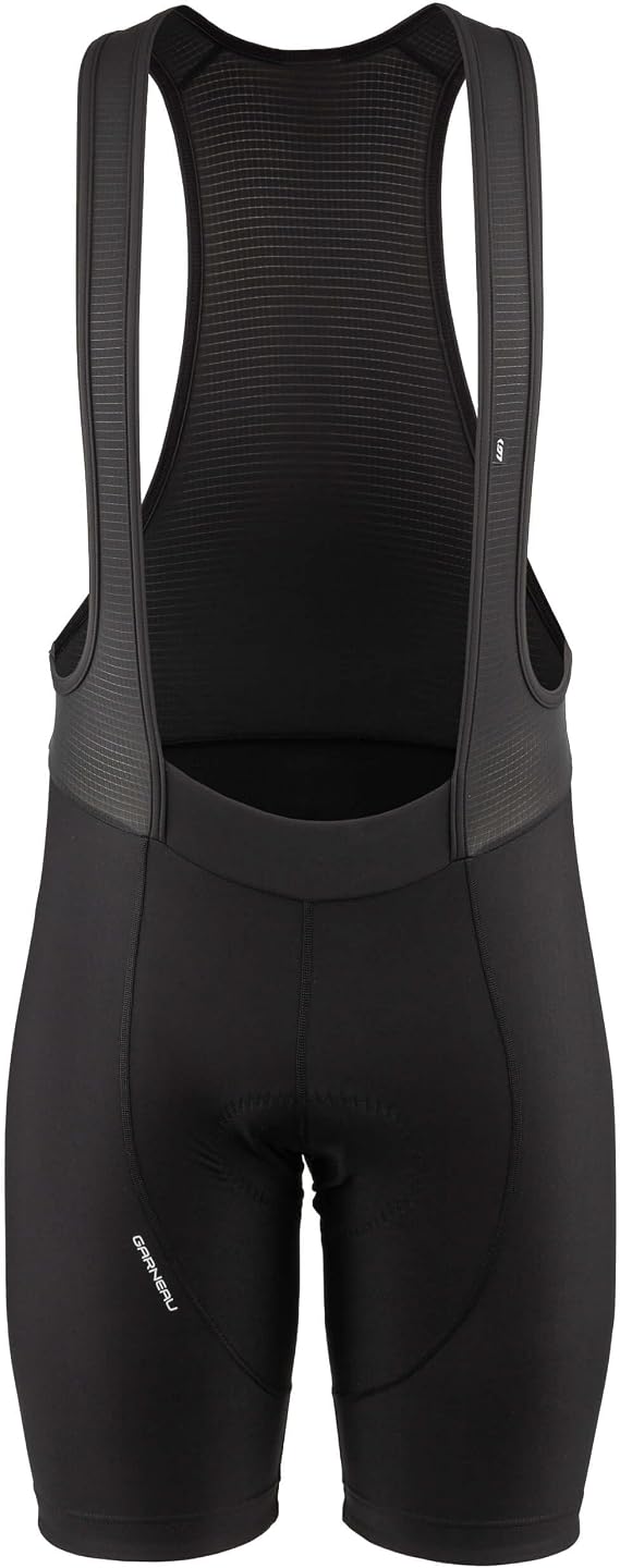Garneau Men's Fit Sensor Texture Bib, Black, Medium