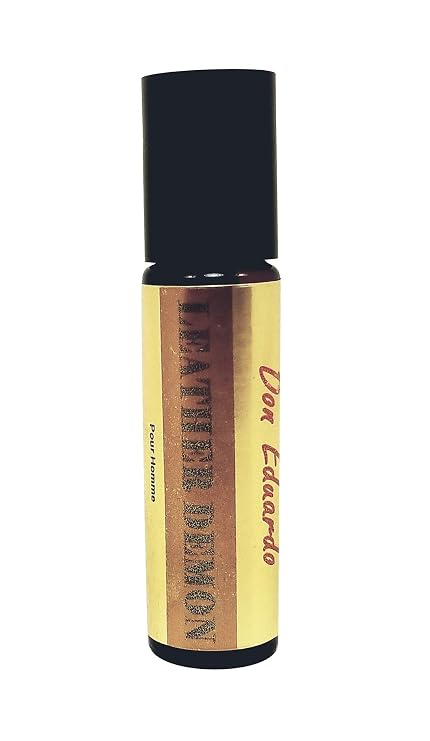 Don Eduardo Leather Demon Perfume for Men Infused with Natural Attractant Perfume Oils, 10ml Roller Bottle