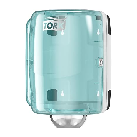 Tork Centerfeed Industrial Paper Towel Dispenser White M2, 659020 | Single-Sheet Dispensing, Performance Range
