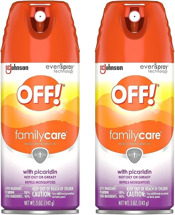 OFF! Family Care Picaridin Aerosol, 5 Ounce (Pack of 2)