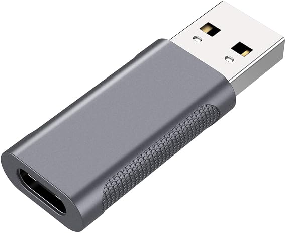 Nonda USB 3.0 Male-Female Adapter, 3 Amp Fast Charging, Compact Design