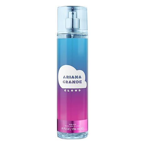 Ariana Grande Cloud Body Mist Warm Gourmand Fragrance for Women Women's Perfume with Notes of Lavender, Coconut, Vanilla & Pear 8 Fl Oz