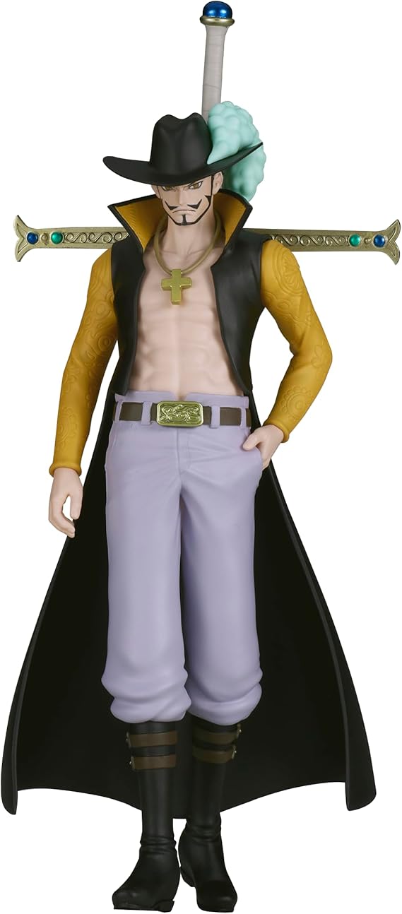 Bandai Banpresto One Piece The Shukko Dracule Mihawk Figürü