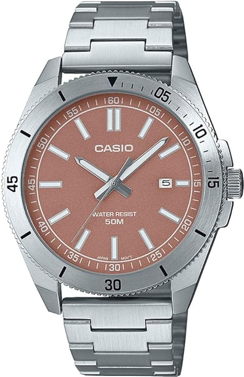 Casio MTP-B155D-5EVDF Kol Saati, Gri, Standart