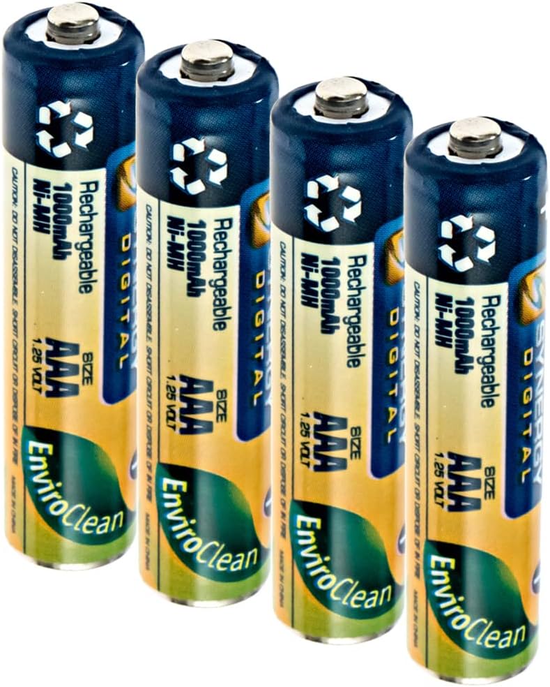 Synergy Digital Cordless Phone Battery, Compatible with Gigaset Gigaset C530 Cordless Phone, Ni-MH, 1.25V, 1000 mAh AAA Rechargeable Ultra Hi-Capacity Battery