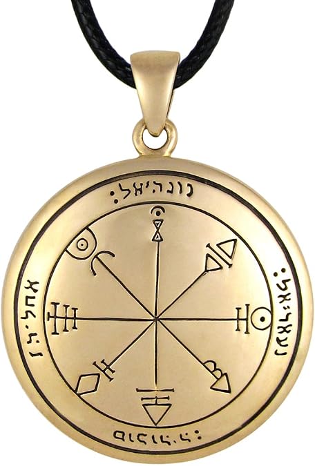 Moonlight Mysteries Bronze First Pentacle of Venus Love Talisman Necklace