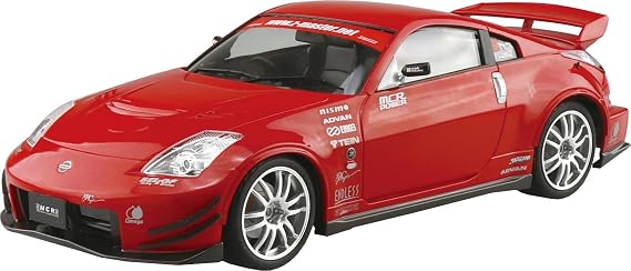 Aoshima Bunka Kyozai 1/24 The Tuned Car Series No. 68 Nissan MCR Z33 Fairlady Z '05 Plastic Model Car