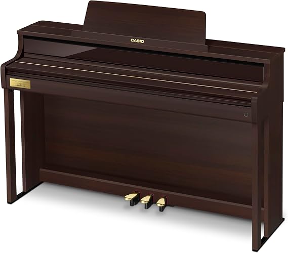 Casio Celviano AP-750BN 88-Key Console Digital Piano | 39 Tones | Rosewood | Smart hybrid hammer action, premium console styling and a refined sound set for an authentic and elegant home experience