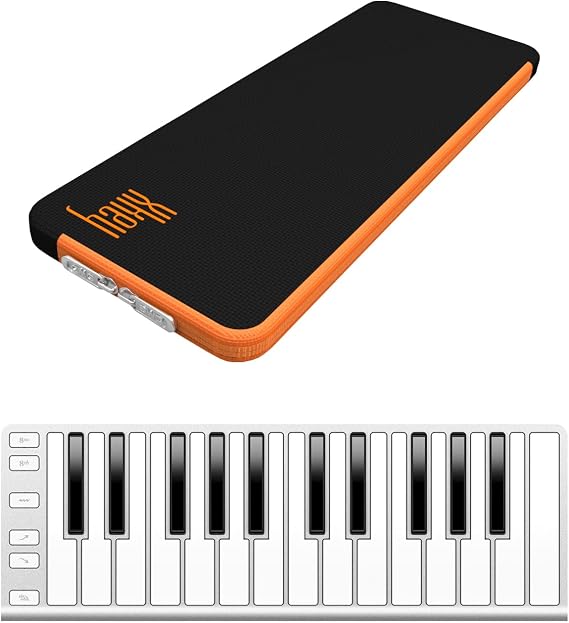 Artesia Xkey 25 USB MIDI Keyboard Controller & Supernova Protective Case Bundle | 25 Full-Size Keys, Polyphonic Aftertouch, Pitch Bend, Modulation Controls