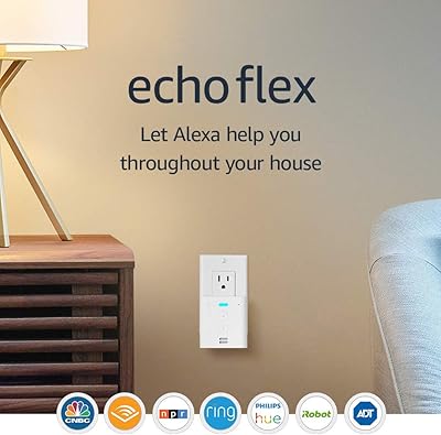 Echo Flex - Plug-in mini smart speaker with Alexa
