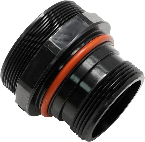 DEX2420F Bulkhead Fitting, Replacement for Hayward Pro Grid Vertical D E Filter Models DE2420 DE3620 DE4820 DE6020 DE7220