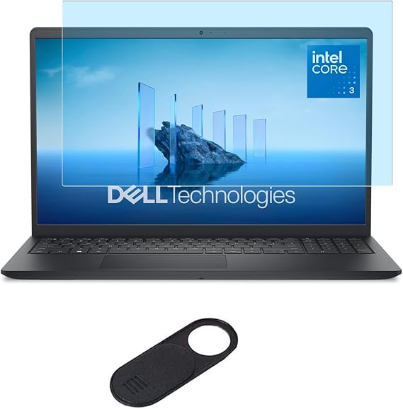 Screen Protector for 15.6" Dell 15 Laptop DC15250 DC15255/Dell Pro 15 PV15250 PV15255 & Dell Inspiron/Latitude/Precision/Vostro/Dell Gaming 15, Dell 3530 3535 3540 3550 5520 5550 Anti Blue Light Glare