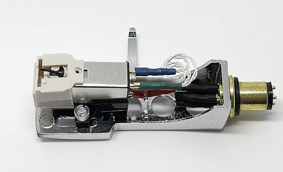 ReadyWired Silver Headshell with Cartridge Stylus for Technics SL-1500, SL-1510, SL-1600, SL-1610, SL-1650, SL-1700, SL-1710, SL-1800, SL-1810, SL-1900, SL-1950, SL-2000