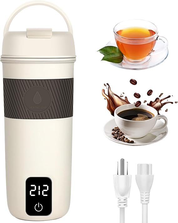 Portable Electric Kettle 350ML with 4 Temperature Settings