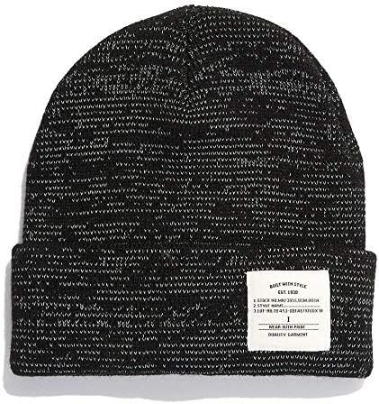 IGLOOSBUILT Mens Reflective Yarn RKTek Cuff Cap