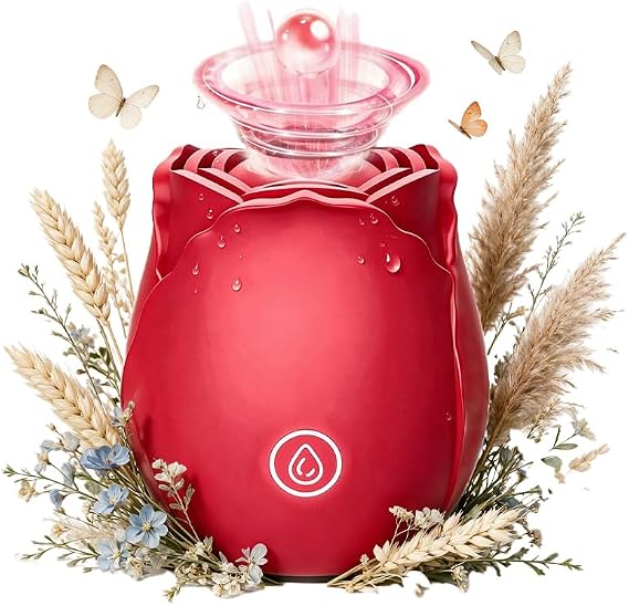 2026 Rose Adult Tool for Women Suitable for Home and Business Trips, Silent, Waterproo and Strong Vibration, Super Worry Free,The Rose for Women jj111